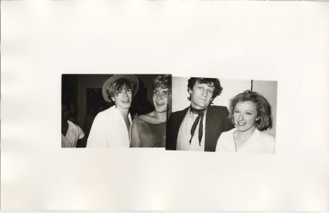 Cindy Sherman with Duran Duran, 1979, Silver Gelatin Photograph