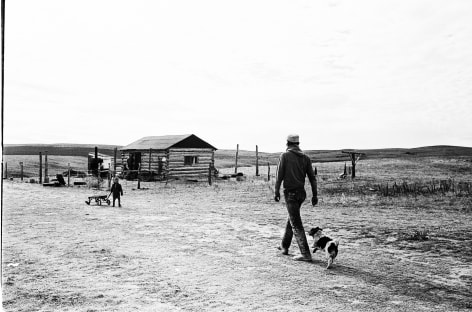 Coming Home,&nbsp;Pine Ridge Reservation, South Dakota,&nbsp;1963, Silver Gelatin Photograph