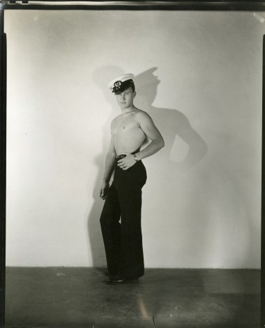 (Untitled, Model in hat), n.d.