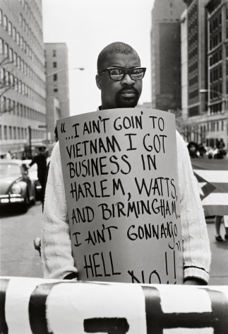 &quot;I Ain&#039;t Goin...,&quot; New York, 1968, Silver Gelatin Photograph