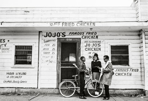James Baldwin, Jojo&#039;s Fried Chicken, New Orleans, 1963, Silver Gelatin Photograph