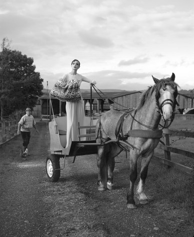 Fashion (with Cart), Devon, 1995, Archival Pigment Print, Combined Edition of 25