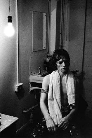 Mick Jagger (backstage), 1976, Archival Pigment Print, Ed. of 10