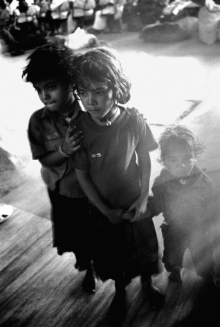 Indian Station Children, Mumbai, 2004, Silver Gelatin Photograph