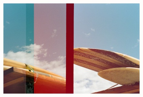 Old Boards on Roofrack, 2023, Archival Pigment Print