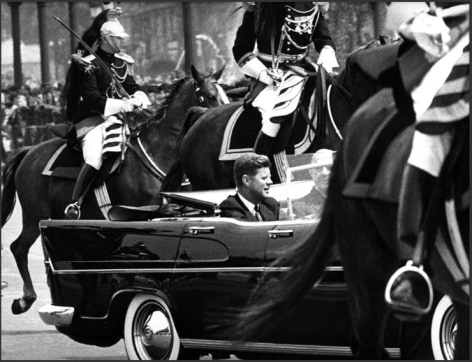 John F. Kennedy and Charles de Gaulle, Paris, 1961