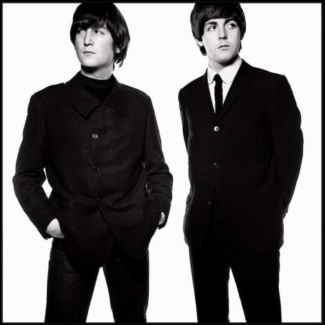 David Bailey, John and Paul (standing), 1965