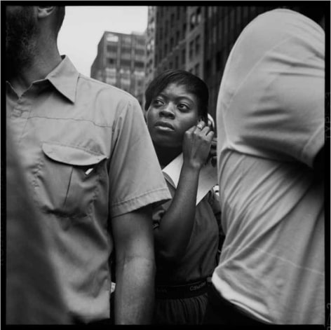 Woman at Crosswalk, 1989, Archival Pigment Print, Combined Ed. of 20