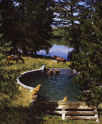 Little Bear Ranch, McLeod, Montana, 1997, Archival Pigment Print, Ed. of 10