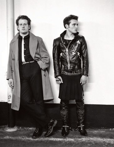 Marco Pirroni and Adam Ant, London, 1980, Archival Pigment Print