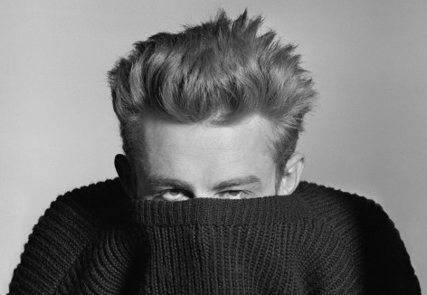 James Dean (Pull Over Sweater), 1955, Signed, stamped, titled, dated verso