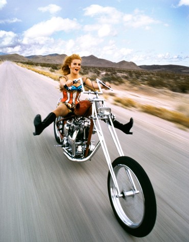 Ann Margret on Chopper, 1971, Archival Pigment Print