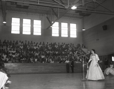 An Assembly at Booker T. Washington High School, n.d., Archival Pigment Print
