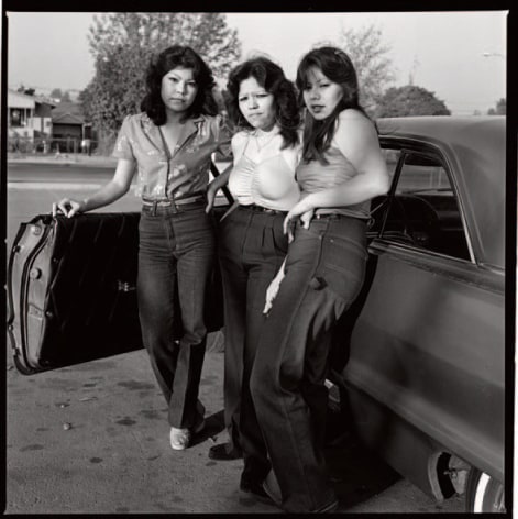 Rivera Bad Girls (El Hoyo Maravilla Gang), East Los Angeles, 1983, Archival Pigment Print