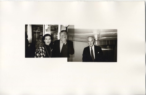 Paloma Picasso, Bill Blass, and Hubert Givenchy, ca. 1980, Silver Gelatin Photograph
