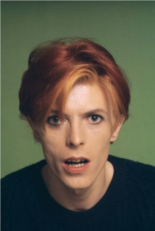 Bowie, Green Portrait, Los Angeles, 1974, Archival Pigment Print