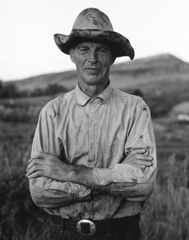 John Hoiland, McLeod, Montana, 1993, Silver Gelatin Photograph, Ed. of 10