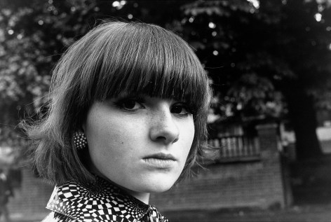 Mod Girl, Streatham, London, 1976