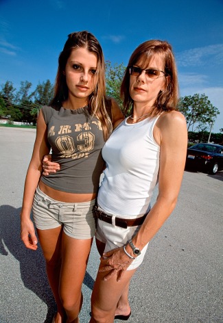 Nina, 18, With Her Mother, Joan, 43, Coconut Creek Florida, 2004, Archival Pigment Print