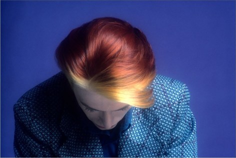 David Bowie orange hair, Los Angeles, 1974, Archival Pigment Print
