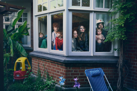 Sophie Ellis-Bextor, Richard Jones and Children, Lockdown Day 53, C-Print