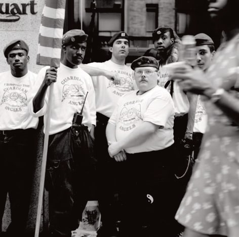 The Guardian Angels, New York City, 1996, Archival Pigment Print