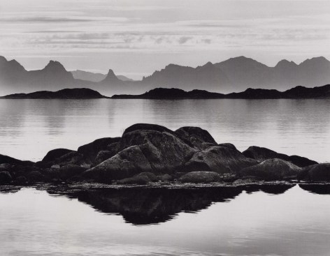 Layers, Lofoten Islands, 2000, 22 x 28 Inches, Silver Gelatin Photograph