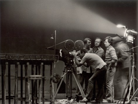 Steven Spielberg Behind Camera on the Set of &quot;1941&quot;, 1979, Silver Gelatin Photograph
