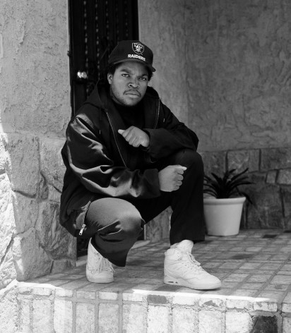Ice Cube, NWA, Inglewood, CA, 1990
