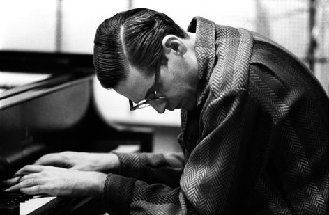 Bill Evans at Piano, Riverside Records Recording Session, New York, 1961
