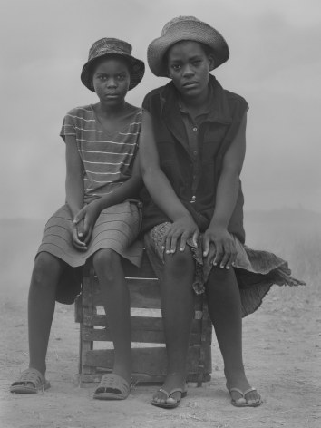 Sisters, Shylene and Lene, Zimbabwe, 2020, Archival Pigment Print