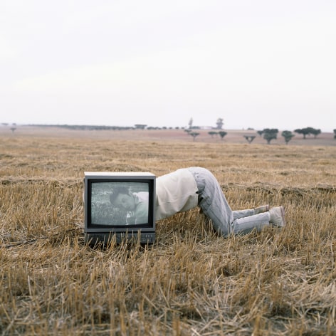 Naka in the TV, 1992, Archival Pigment Print, Combined Edition of 25