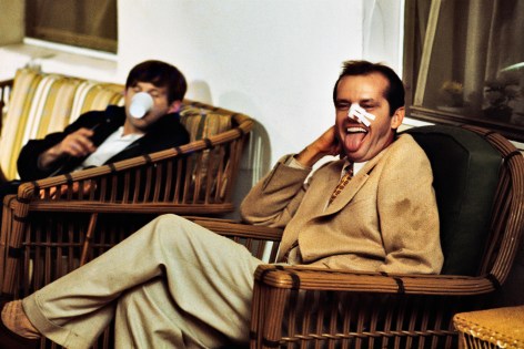 Jack Nicholson and Roman Polanski on set of Chinatown, Los Angeles, CA, 1973, Archival Pigment Print