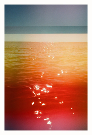 Malibu Red and Orange Sparkle, Archival Pigment Print