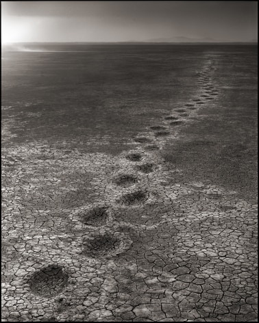 Elephant Footprints, Amboseli, 2012, 22 x 27 1/2 Inches,&nbsp;Archival Pigment Print, Edition of&nbsp;20