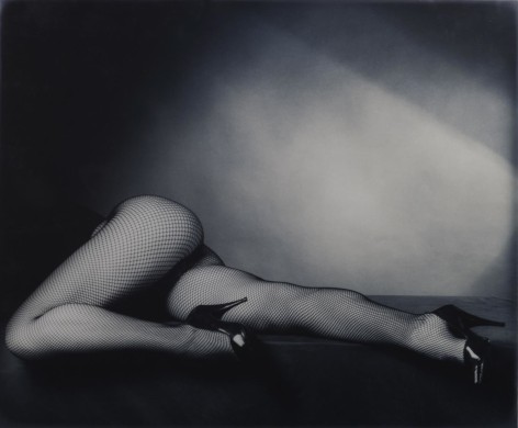 Beine, (Legs), 1991, Vintage Blue Toned Silver Gelatin Photograph, Ed. of 30