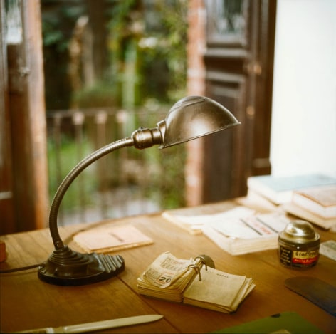 Trotsky House, Desk Lamp. 1988, Archival Pigment Print