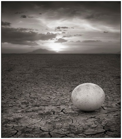 Abandoned Ostrich Egg, Amboseli, 2007, 23 1/4 x 20 3/8 Inches, Archival Pigment Print, Edition of&nbsp;25
