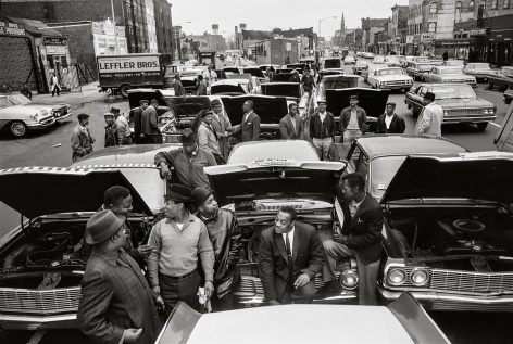 Brooklyn CORE Car Stall-In, 1964, Silver Gelatin Photograph