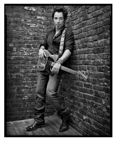 Bruce Springsteen, New York, NY,&nbsp;2005, 20 x 16 inches, Silver Gelatin Photograph, Ed. of 25