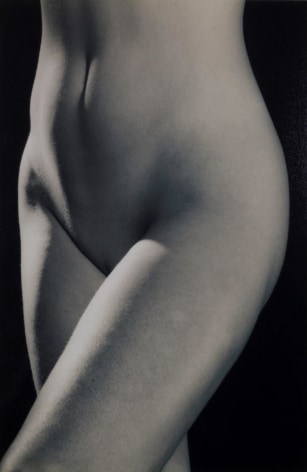 Flammentorso II, (Flame Torso Two), 1995, Vintage Blue Toned Silver Gelatin Photograph, Ed. of 30