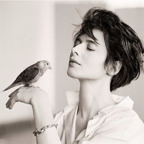 Isabella Rossellini, Bird, New York, 1988, Archival Pigment Print, Combined Ed. of 15