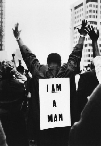 I Am A Man, 1968, Silver Gelatin Photograph