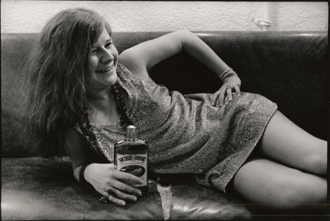 Jim Marshall, Janis Joplin (Laughing Backstage at Winterland), San Francisco, 1968