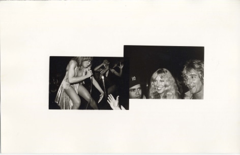 Tina Turner, Elton John, and Rod Stewart, 1977, Silver Gelatin Photograph