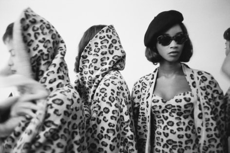 Leopard Print Looks by Azzedine Alaia, 1991, Silver Gelatin Photograph, Ed. of 30