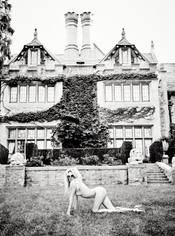 The Mansion, Pamela Anderson, Los Angeles, 2015, Silver Gelatin Photograph