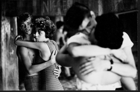 Under the Boardwalk, Coney Island (Couples Kissing), 1959, Silver Gelatin Photograph