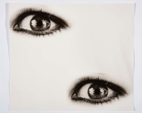 Two Eyes, 1987, Silver Gelatin Photograph