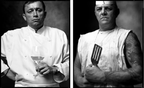 French Chef / Line Cook, 2006/1999, Archival Pigment Print